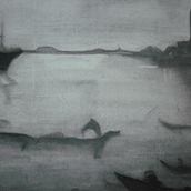 Charcoal Study. Desenho projeto de Briar Pfaff - 01.04.2023