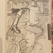 Zeichnen für Anfänger. Traditional illustration project by afritschek - 04.01.2023