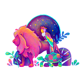 Mi proyecto del curso: Ilustración digital con lápices de colores. Traditional illustration, Fine Arts, Drawing, Digital Illustration, and Digital Drawing project by Eduardo González - 04.01.2023