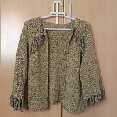 Mi proyecto del curso: Top-down: prendas a crochet de una sola pieza. Fashion Design, Fiber Arts, DIY, Crochet, and Textile Design project by Aizcrochet - 03.10.2023