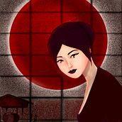 La celda de Hikari. Traditional illustration, Digital Illustration, Drawing, and Digital Painting project by Nana NS - 04.02.2023