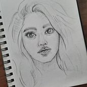 My project for course: Portrait Sketchbooking: Explore the Human Face Ein Projekt aus dem Bereich Skizzenentwurf, Zeichnung, Porträtzeichnung, Artistische Zeichnung und Sketchbook von fe_alvares - 02.04.2023