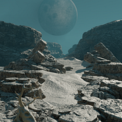 Mi proyecto del curso: Ilustración fantástica 3D con Blender. 3D, Digital Illustration, and 3D Design project by Valeria Fuentes Villablanca - 03.02.2023