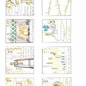 Mon projet du cours : Du récit autobiographique au conte illustré. Projekt z dziedziny Trad, c, jna ilustracja, Pisanie, R, sunek ołówkiem, Stor, telling, Ilustracje dla dzieci,  R, sunek atramentem, Narracja, Literatura faktu i Książka obrazkowa użytkownika xxys - 02.04.2023