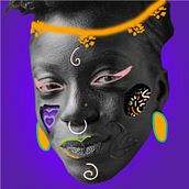 My project for course: Colorful Portrait Design with Photoshop. Photograph, Post-production, Collage, Photographic Composition, and Photomontage project by Mirabelle Morah - 04.02.2023