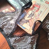 Il mio progetto per il corso, design e confezione di ligerie. Pinup lingerie - Tracce d'anima - Chiara Buggiani. Projekt z dziedziny Projektowanie mod,  Sz, cie, DIY, Wzornictwo i krawiectwo użytkownika Chiara Buggiani - 02.04.2023
