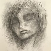 My project for course: Artistic Charcoal Portraiture: Creating Atmosphere. Traditional illustration, Fine Arts, Drawing, Portrait Drawing, Realistic Drawing, and Artistic Drawing project by Joelle Green - 04.01.2023