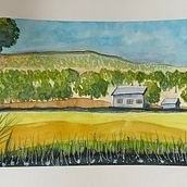 My project for course: Watercolor Travel Journal. Traditional illustration, Watercolor Painting, Architectural Illustration, and Sketchbook project by Nathalie - 04.02.2023