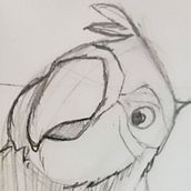 Mi proyecto del curso: Dibujo a lápiz de animales realistas para cuentos. Een project van Ontwerp van personages, Tekening met potlood,  Tekening y Kinderillustratie van Rebecca Santiago - 26.03.2023