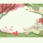 My project for course: Picturebook Illustration: Explore Color and Composition Ein Projekt aus dem Bereich Traditionelle Illustration, Bleistiftzeichnung, Zeichnung, Digitale Illustration, Kinderillustration, Farbenlehre und Bilderbücher von Ellen - 03.04.2023