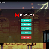 "C.O.V.E.R.T" PC UX Game. Un progetto di Progettazione di videogiochi, UX / UI e Sound design di Brina C - 03.04.2023
