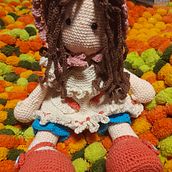 Mi proyecto del curso: Elaboración de muñecas amigurumi románticas. Een project van Craft, Speelgoedontwerp, Textiel, Haken, Amigurumi y Textielontwerp van RO MB - 03.04.2023