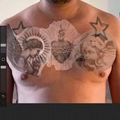 Mi proyecto del curso: Diseño e ilustración digital de tatuajes con Procreate. Traditional illustration, Graphic Design, Digital Illustration, Tattoo Design, and Digital Drawing project by Fauruk Quimbay - 04.03.2023