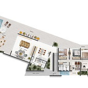 My project for course: Postproduction of Architectural Plans in Photoshop. Architecture, Digital Architecture, and Architectural Illustration project by Ingrid Odar - 04.04.2023
