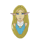 princesse zelda. Projekt z dziedziny Trad, c i jna ilustracja użytkownika lyvia pla - 03.03.2023