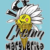 Ice Cream Margherita. Design, Traditional illustration, Advertising, Character Design, Editorial Design, Street Art, Lettering, Vector Illustration, Drawing, Poster Design, Logo Design, Digital Illustration, Instagram, and Digital Design project by Andrea Moral García - 11.29.2022