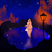 short animations/gifs. Projekt z dziedziny  Animacja, Animacje 2D, Trad, c i jna ilustracja użytkownika Hannah Clair - 04.04.2023