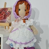 Il mio progetto del corso: Creazione di bambole amigurumi romantiche. Un proyecto de Artesanía, Diseño de juguetes, Tejido, Crochet, Amigurumi y Diseño textil de Elsa Errante - 04.04.2023