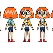 Mi proyecto del curso: Diseño de personajes para animación con Photoshop. Animation, Character Design, and Character Animation project by abi.quevedoh - 04.05.2023