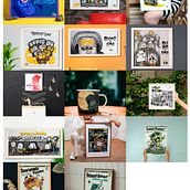 Mi proyecto: Claves para crear un porfolio de ilustración profesional. Un projet de Illustration traditionnelle, Gestion de portefeuille , et Gestion et productivité de Sandra Leon Palomino - 03.04.2023