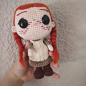 Mi proyecto del curso: Amigurumis: personas tejidas a crochet. Een project van Craft, Textiel, Haken, Amigurumi y Textielontwerp van Skarlett Arellano - 05.04.2023