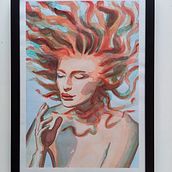 Mein Abschlussprojekt für den Kurs: Artistische Aquarellporträts . % Juliane Greulich tarafından hazırlanan Güzel sanatlar, Tablo, Sulubo, a Resim, Ve Portre Çizimi projesi - 04.05.2023