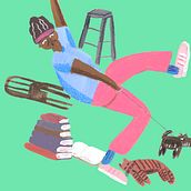 My project for course: Editorial Illustration: Sharpen Your Conceptual Skills. Traditional illustration, Drawing, and Editorial Illustration project by George Kevin Jordan - 04.05.2023