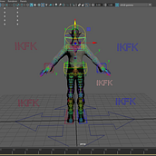 My project for course: Advanced Techniques for Rigging and Deformation. Un progetto di Animazione, Rigging e Animazione di personaggi di Adrian Cunille - 03.04.2023