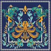 My project for course: Illustration for Patterns with Soul. Un progetto di Illustrazione tradizionale, Pattern design, Illustrazione vettoriale e Stampa di Akasham Peeroo - 06.04.2023