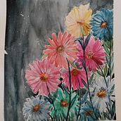 Mi proyecto del curso: Creación de paletas de color con acuarela. Traditional illustration, Fine Arts, Painting, Watercolor Painting, and Color Theor project by Victoria - 04.06.2023