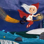 My project for course: Children’s Illustration with Procreate: Paint Magical Scenes. Traditional illustration, Digital Illustration, Children's Illustration, Digital Painting, and Picturebook project by emmak781 - 04.05.2023