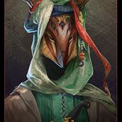 Wandering Hollow Mask - Character design. Concept Art, and Character Design project by Jaime Coronado Galeote - 04.06.2023