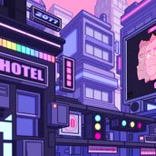 Cybercity . Un proyecto de Ilustración digital y Dibujo digital de nicolasmarcadier - 14.12.2022