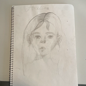 Portrait of Amelia. Portrait Drawing, and Pencil Drawing project by sophiyakolesova - 04.05.2023
