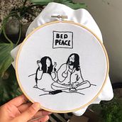 BED PEACE. Un proyecto de Bordado de Gabriela Enríquez - 07.04.2023