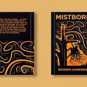 Mistborn alternative cover. Editorial Design, Graphic Design, and Vector Illustration project by Carlos Guimerà Esteve - 04.01.2023
