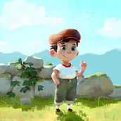 Mi proyecto del curso: Principios de iluminación para pintura digital. Ilustração tradicional, Ilustração digital, e Pintura digital projeto de Micaela Giambruni - 07.04.2023