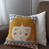 Il mio progetto del corso: Tapestry crochet: una tecnica per disegnare con filo e uncinetto. Un proyecto de Diseño de complementos, Pattern Design, Tejido, DIY, Crochet y Diseño textil de Giuliana Barbi - 07.04.2023