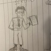 Mi proyecto del curso: Introducción a la creación de personajes estilo cartoon Ein Projekt aus dem Bereich Traditionelle Illustration, Design von Figuren und Zeichnung von warriortriangle - 07.04.2023