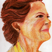 Retratos por Areli Mb. Traditional illustration, Fine Arts, Pencil Drawing, Drawing, Portrait Drawing, Realistic Drawing, Artistic Drawing, and Colored Pencil Drawing project by Areli Muñoz Blancas - 04.07.2023