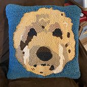 My project for course: Punch Needle Embroidery: From Pictures to Portraits. Un projet de Broderie, Punch needle , et Design textile de sambini - 08.04.2023