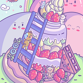 My project for course: Designing Kawaii Worlds: Spread Joy Through Illustration . % theanimequeen31 tarafından hazırlanan Karakter Tasarımı, Dijital İllüstras, on, Ve Manga projesi - 04.08.2023