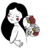 Cosmic girl. Un proyecto de Ilustración tradicional de Sara - 07.04.2023