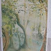 My project for course: Dreamy Watercolor Landscapes: Paint with Light. Painting, and Watercolor Painting project by Minka - 04.08.2023