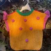 Mi proyecto del curso: Crochet: crea prendas con una sola aguja. Een project van  Modeontwerp, Textiel, DIY, Haken y Textielontwerp van u_ctelles - 09.04.2023