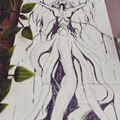 Meu projeto do curso: Sketchbook fantástico: desenhe personagens com a imaginação. Un proyecto de Ilustración tradicional, Creatividad, Dibujo y Sketchbook de Felipe Gomes - 07.04.2023