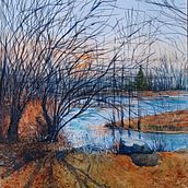 My project for course: Painting Realistic Watercolor Landscapes. Fine Arts, Painting, Sketching, Watercolor Painting, and Naturalistic Illustration project by Anna Wozniak - 04.09.2023