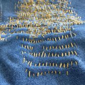 Mi proyecto del curso: Bordado: reparación de prendas. Un projet de Broderie, Couture, DIY, Upc, cling , et Design textile de paula_t_a - 09.04.2023