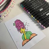 Meu projeto do curso: O desenho como base criativa . % Jessica Zuza tarafından hazırlanan Geleneksel illüstras, on, Kalem Çizimi, Çizim, Dijital İllüstras, on, Sanatsal Çizim, Ve Dijital Çizim projesi - 04.10.2023