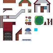 Mi proyecto del curso: Creación de escenarios pixel art para videojuegos. Un progetto di Animazione 2D, Animazione 3D, Videogiochi, Pixel art, Progettazione di videogiochi e Sviluppo di videogiochi di Erick Marcoff - 10.04.2023